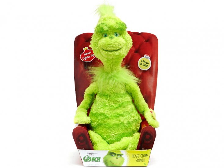 The grinch heart glows best sale grinch plush