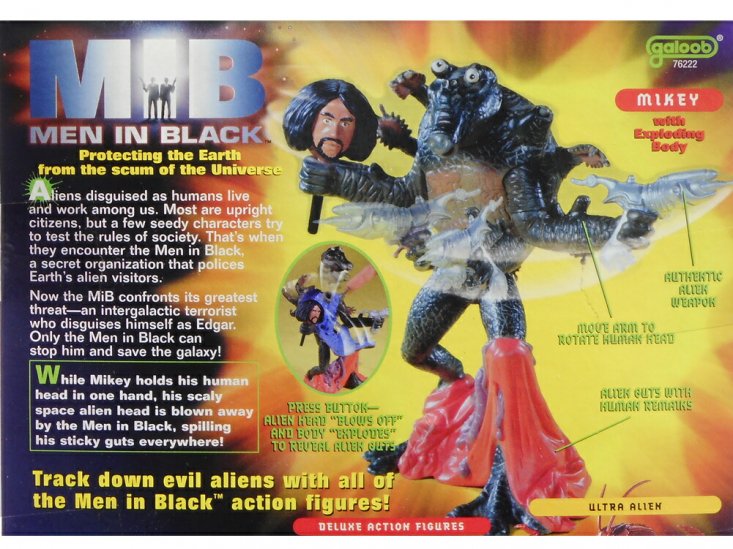 MIB メン・イン・ブラック 1997 ボックス入り アクションフィギュア 3