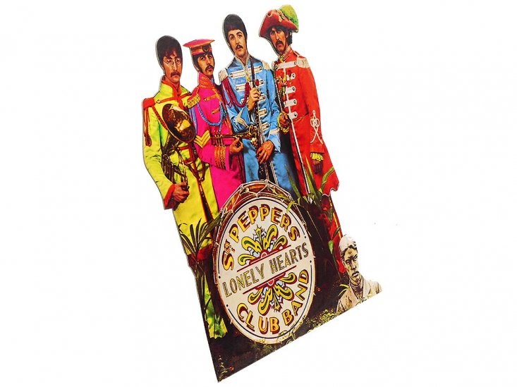 ビートルズ サージェント・ペパーズ・ロンリー・ハーツ・クラブ・バンド ディスプレイ スタンド ボード 1990年 The Beatles SGT  Peppers Cardboard Display S - FAR-OUT