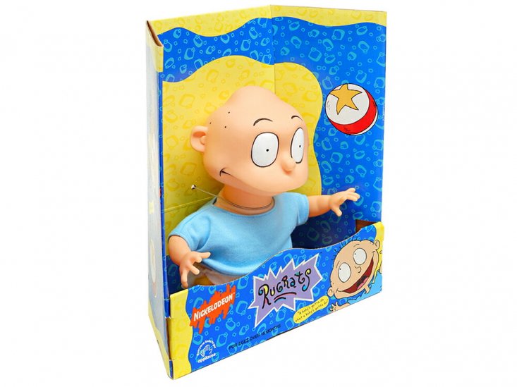 ラグラッツ トミー ビニールドール 1996年 ボックス入り ニコロデオン 人形 Nickelodeon Rugrats Tommy Doll  Applause - FAR-OUT