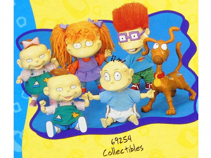 ラグラッツ フィギュア 6点コンプリートセット 1997年 マテル社 ニコロデオン Nickelodeon Rugrats Mattel -  FAR-OUT