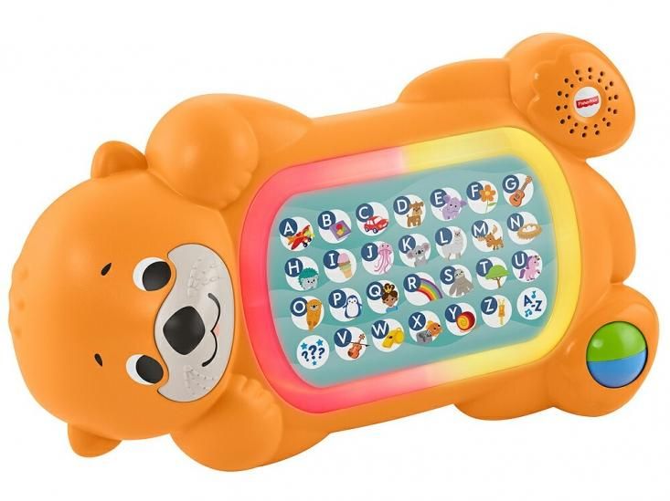 フィッシャープライス リンキマルズ ラッコ アルファベット トイ ライトアップ & サウンド 知育玩具 Fisher-Price Linkimals  Lights & Colors A to Z O - FAR-OUT