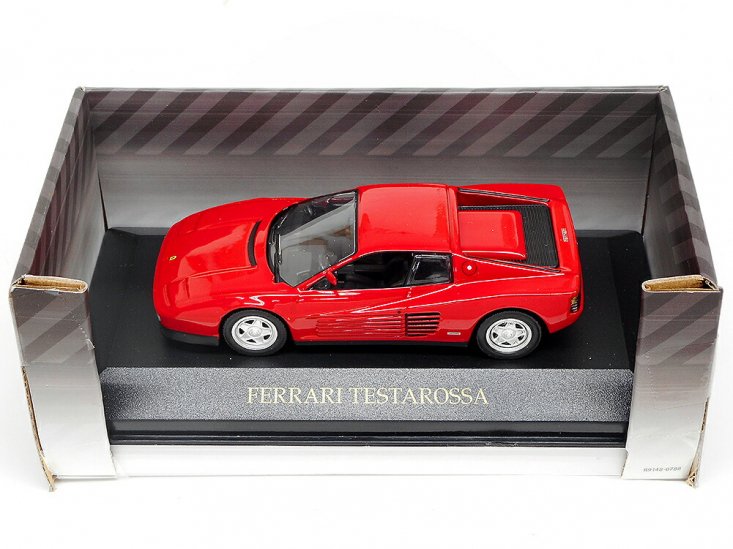 ホットウィール フェラーリ テスタロッサ メタルダイキャストカー ベース付き 1/43スケール レッド 赤 2009年 Hot Wheels  Ferrari Testarossa (R2403) - FAR-OUT
