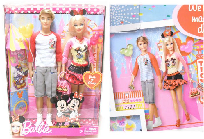 バービー＆ケン ディズニー ミッキー＆ミニー Barbie Loves Disney