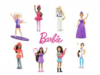 バービー 2019 マクドナルド ハッピーセット ミールトイ フィギュア キャリア＆スポーツ 8点コンプリートセット Barbie McDonald's Happy Meal Toy