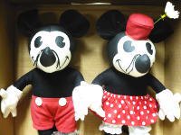 ミッキー＆ミニー パイアイ 生誕80周年記念 2008年 復刻版 ぬいぐるみ ドール 人形セット ディズニーテーマパーク限定 Mickey and  Minnie Since 1928 - FAR-OUT