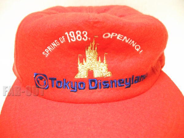 東京ディズニーランド SPRING OF 1983 OPENING レッド ベースボール 