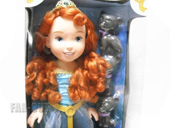 メリダとおそろしの森 プリンセス メリダ ラージサイズ ドール 人形 三つ子の小熊 ベア フィギュア付き ディズニー Far Out
