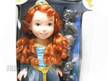 メリダとおそろしの森 プリンセス メリダ ラージサイズ ドール 人形 三つ子の小熊 ベア フィギュア付き ディズニー