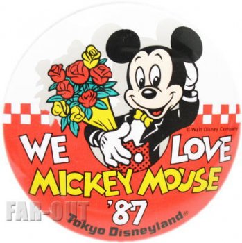 TDL We Love Mickey Mouse 1987ǯ ߥå ٥ȵǰ ̥Хå ̥Хå ǥˡ