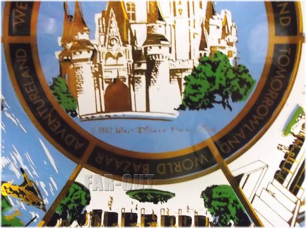 1983年 東京ディズニーランド 開園記念 プレート 絵皿 限定 非売品 ケース