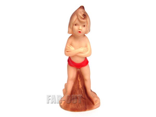 ジャングルブック モーグリ ソフビ フィギュア ドール 人形 1967年 ディズニー - FAR-OUT