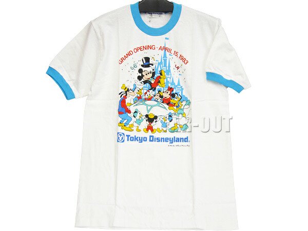東京ディズニーランド オープン記念Tシャツ - 雑貨