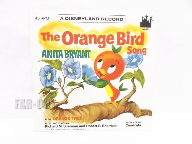 USオリ　希少ディズニーレコード THE ORANGE BIRD 見開きブック付 USオリ 希少ディズニーレコード THE ORANGE BIRD 見開きブック付