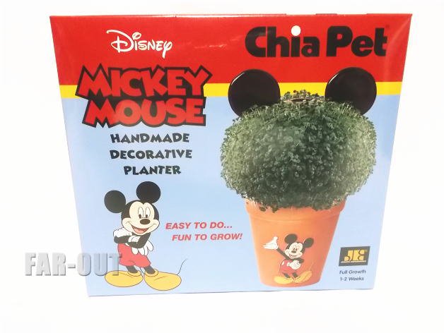 ミッキー Chia Pet 植物 プランター ディズニー - FAR-OUT