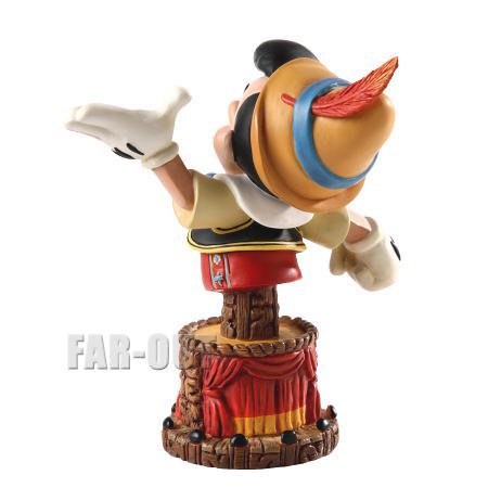 ピノキオ ミニバスト 胸像 フィギュア グランド・ジェスター・スタジオ Grand Jester Studios ディズニー フィギュアリン -  FAR-OUT