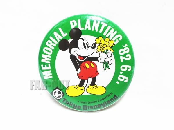 東京ディズニーランド　着工記念　記念バッジ Tokyo Disneyland/東京ディズニーランド・18th Anniversary
