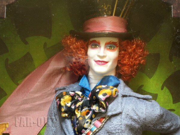 アリス・イン・ワンダーランド マッドハッター ジョニー・デップ ドール 人形 マテル社 ふしぎの国のアリス ディズニー Alice In  Wonderland Mad Hatter - FAR-OUT