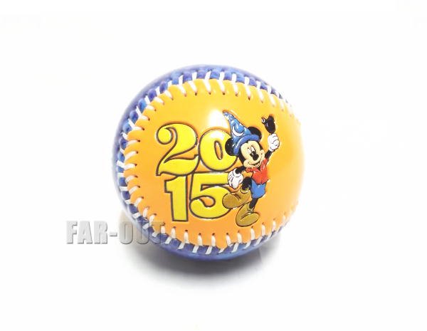ディズニー野球ボール Disneyland 2015 ベースボール ミッキー 硬球　【セール】 - FAR-OUT
