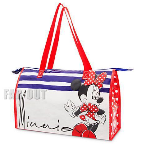 ミニーマウス バレンタイン 15 ファスナー付き ショッピング エコバッグ ストア限定 ディズニー 鞄 Far Out
