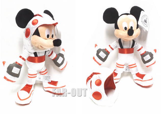 ミッキー 宇宙飛行士 ぬいぐるみ ディズニーテーマパーク限定 Mickey