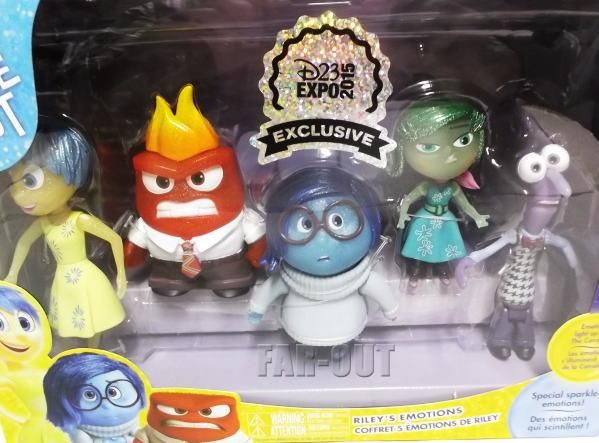 インサイド・ヘッド フィギュア 5体セット D23 Expo USA 2015 Inside Out インサイド・ヘッド スパークル