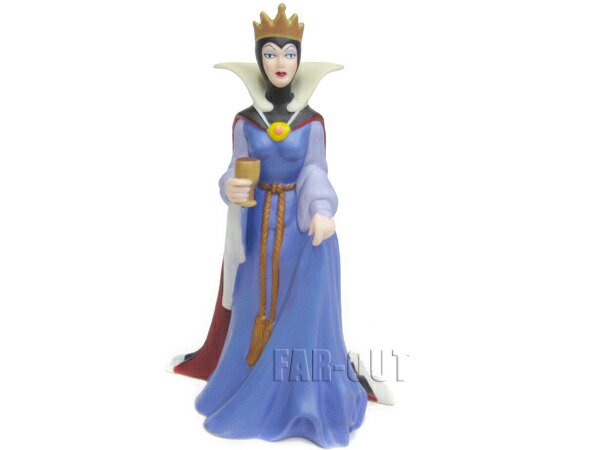 白雪姫 エビルクイーン 魔女 グラスを持つ ポーセリン ビスク フィギュア ディズニー フィギュアリン - FAR-OUT