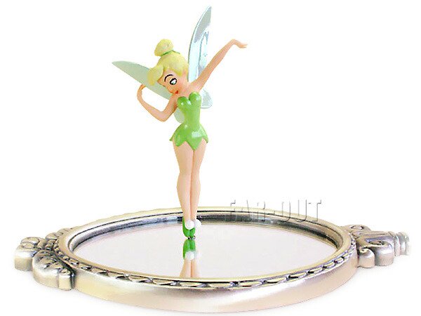 WDCC ティンカー・ベル 鏡の上に立つ フィギュア Tinker Bell Pauses to Reflect ディズニー ティンカーベル  フィギュアリン - FAR-OUT