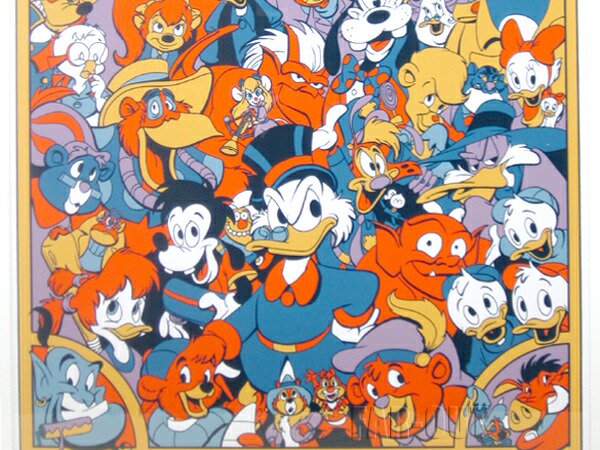 ディズニー アフタヌーン キャラクター Disney Afternoon シルク