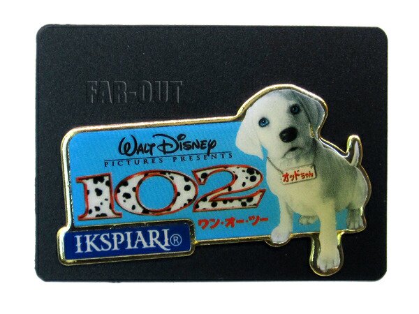 TDR 102 Dalmatians ワンオーツー オッド イクスピアリロゴ 配布ピン 101匹わんちゃん続編 - FAR-OUT