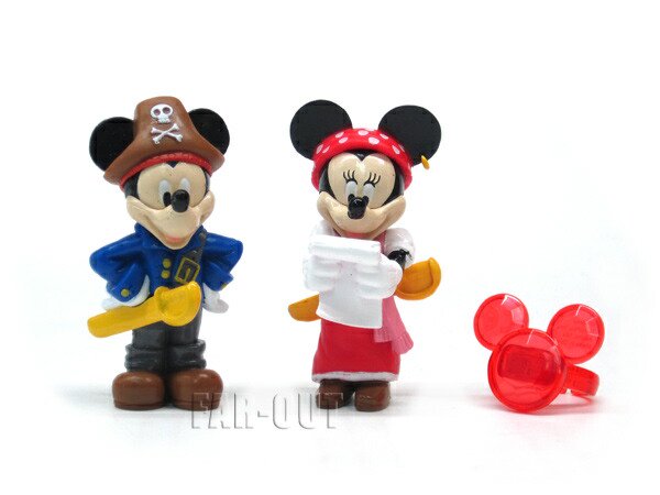 ミッキー＆ミニー パイレーツ 海賊 PVCフィギュアセット 31アイスクリーム ディズニー - FAR-OUT