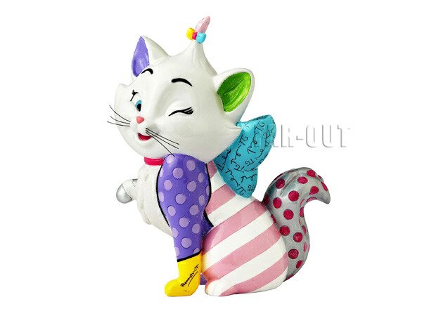 ロメロ ブリット アリストキャット おしゃれキャット マリー Marie From Aristocats フィギュア ラージサイズ Disney By Britto カラフル ポップアート Far Out