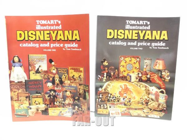 トーマート ディズニアナ コレクタブルブック 本 4冊セット Tomarts Illustrated Disneyana No1－No4  カタログ＆プライスガイド - FAR-OUT