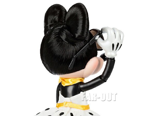 ミニーマウス 黄色のスカーフとポルカドットワンピース Minnie Signature Doll シグネイチャーコレクション コレクタードール 人形  - FAR-OUT