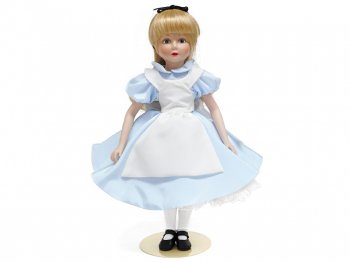 ふしぎの国のアリス ポーセリンビスク ドール 人形 グロリア社 不思議の国のアリス ディズニー