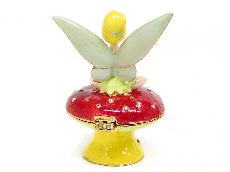 ティンカー・ベル ジュエリー トリンケットボックス エナメルボックス フィギュア ディズニー ティンカーベル Tinkerbell Jeweled  Box - FAR-OUT