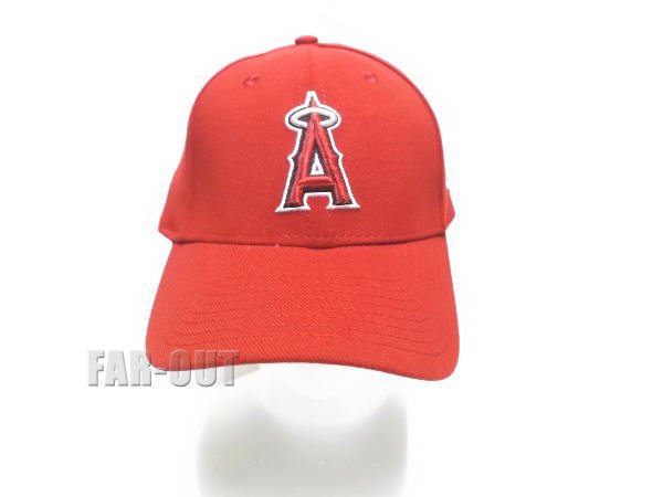 ロサンゼルス エンゼルス オブ アナハイム ベースボールキャップ 野球 帽子 RED ニューエラ MLB NEW ERA LOS ANGELES  ANGELS OF ANAHEIM - FAR-OUT