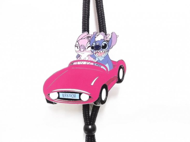 スティッチ＆エンジェル ランヤード IDホルダー バレンタイン ディズニーテーマパーク キャスト限定 Stitch and Angel Cast  Lanyard - FAR-OUT