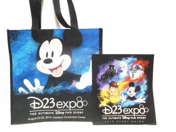 D23 Expo USA 2019 ガイドブック ショッピング エコバッグ 2点セット