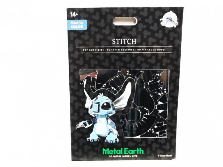 スティッチ 3D Metal Earth メタル モデルキット フィギュア カラーバージョン ディズニーテーマパーク限定 Stitch -  FAR-OUT