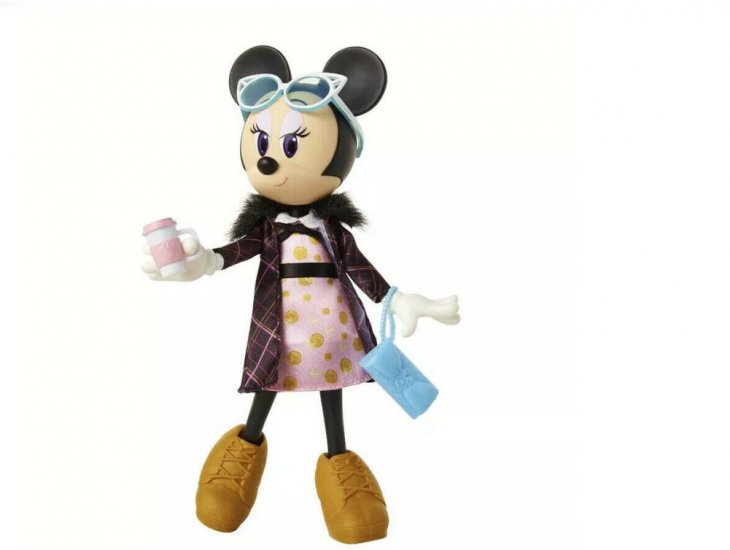 ミニーマウス カフェラテ ポーザブル ファッションドール 人形 Minnie Mouse Sweet Latte Poseable Doll -  FAR-OUT