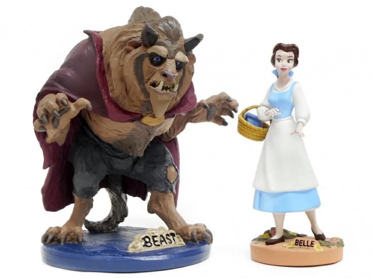 WDCC 美女と野獣 フィギュア beauty and beast ベル ビースト - 人形 