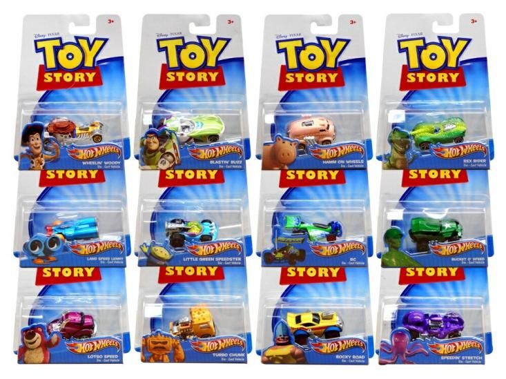 ホットウィール トイストーリー メタルダイキャストカー 12点セット ディズニー ピクサー ミニカー TOY STORY Hot Wheels -  FAR-OUT