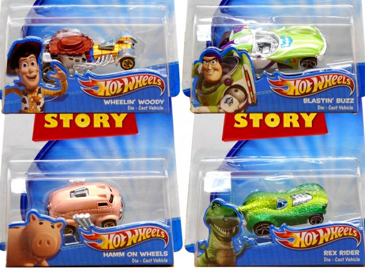 ホットウィール トイストーリー メタルダイキャストカー 12点セット ディズニー ピクサー ミニカー TOY STORY Hot Wheels -  FAR-OUT