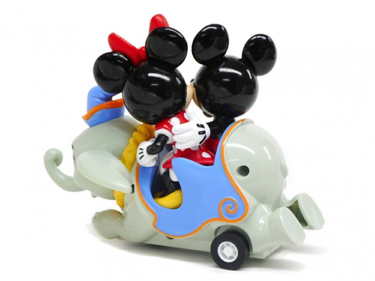 空飛ぶダンボ アトラクション ミッキー＆ミニー プルバックカー フィギュア テーマパーク限定 ミニカー ダンボライド Dumbo The Flying  Elephant - FAR-OUT