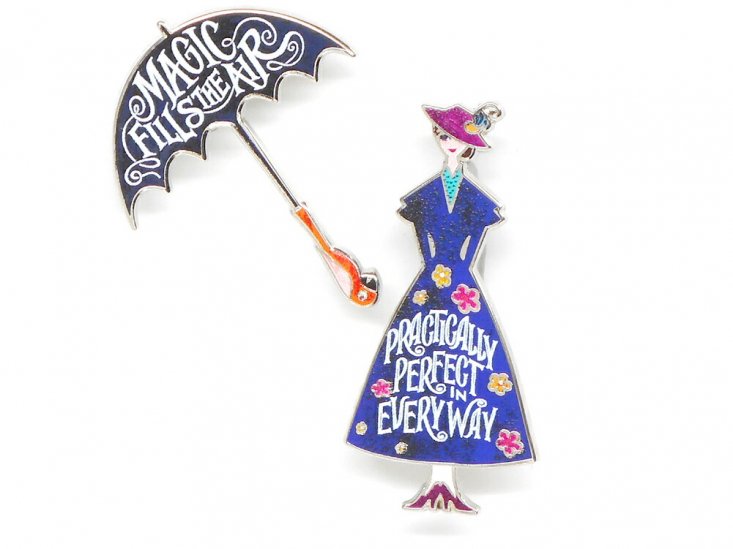メリー・ポピンズ リターンズ メリーポピンズ＆アンブレラ ピン 2点セット 映画公開記念 ディズニー Mary Poppins Returns -  FAR-OUT
