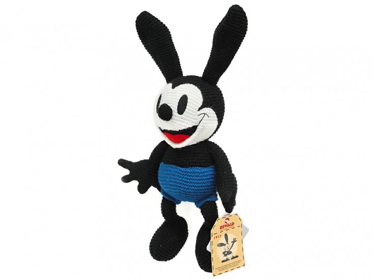 オズワルド ニット ぬいぐるみ ディズニーテーマパーク限定 CLASSIC COZY KNITS 毛糸 あみぐるみ Oswald - FAR-OUT