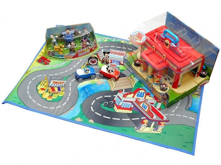 disney babyミッキー ミニー プルバックカー　ソフビフィギュアセット disney babyミッキー ミニー プルバックカー ソフビフィギュア