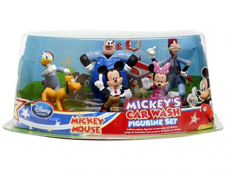 disney babyミッキー ミニー プルバックカー　ソフビフィギュアセット disney babyミッキー ミニー プルバックカー ソフビフィギュア