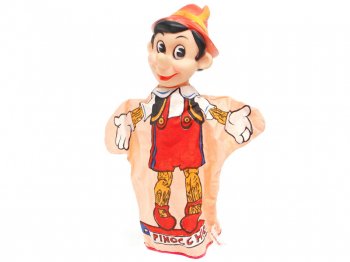 ピノキオ ハンドパペット GUND 1960年代 ヴィンテージ ディズニー Hand Puppet